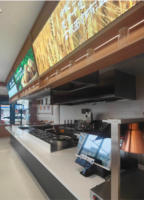 仨兄弟连锁餐饮 · 门店空间设计施工 效果图 5