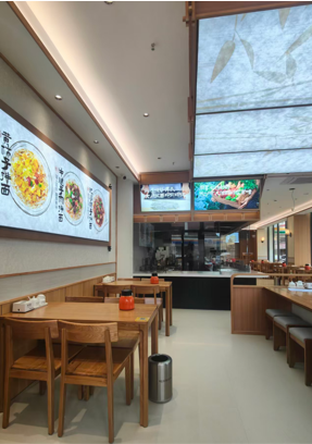 仨兄弟连锁餐饮 · 门店空间设计施工 效果图 6