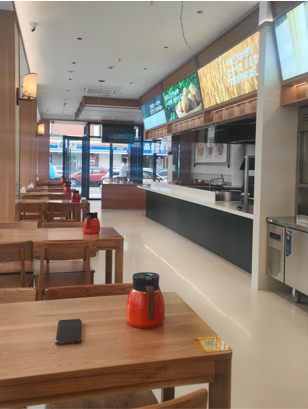 仨兄弟连锁餐饮 · 门店空间设计施工 效果图 2